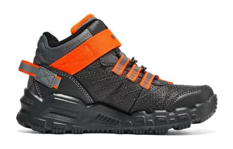 Кроссовки Skechers Kids Lifestyle Shoes Kids High-top Scar Black/Brown — фото 2