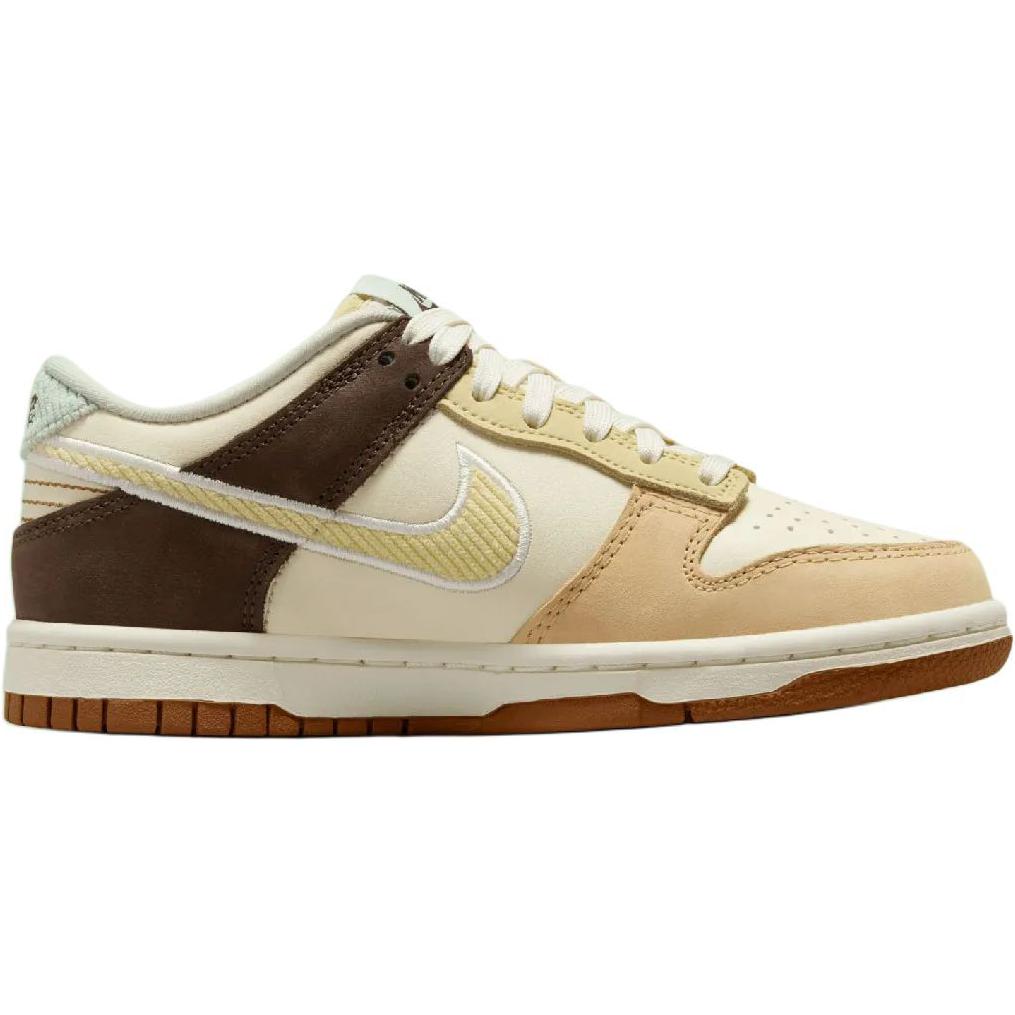 

Nike Dunk Anti Slip Wear Resistant Low Top Детские скейтбординговые кроссовки Ecru