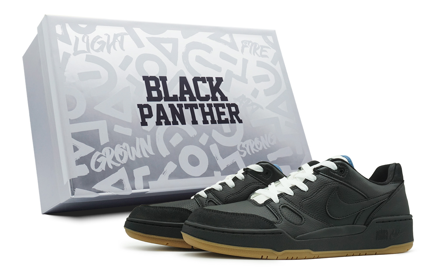 

Nike Кроссовки для скейтбординга Full Force Low Top, мужские, черные