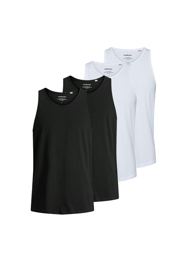 

Майка/Топ 4 шт. в упаковке jacbasic Jack & Jones, черный