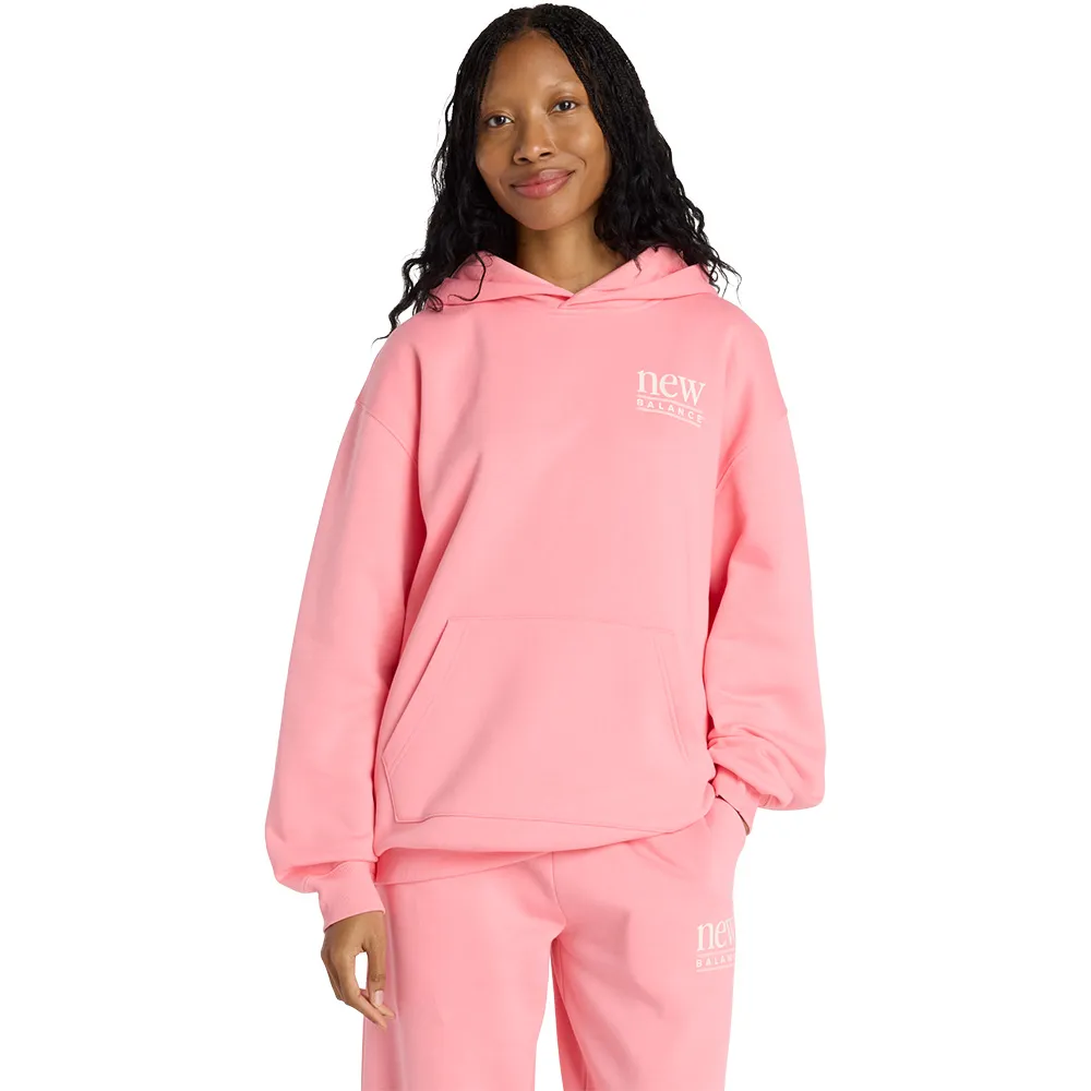 

Толстовка New Balance Reimagined на молнии, розовый
