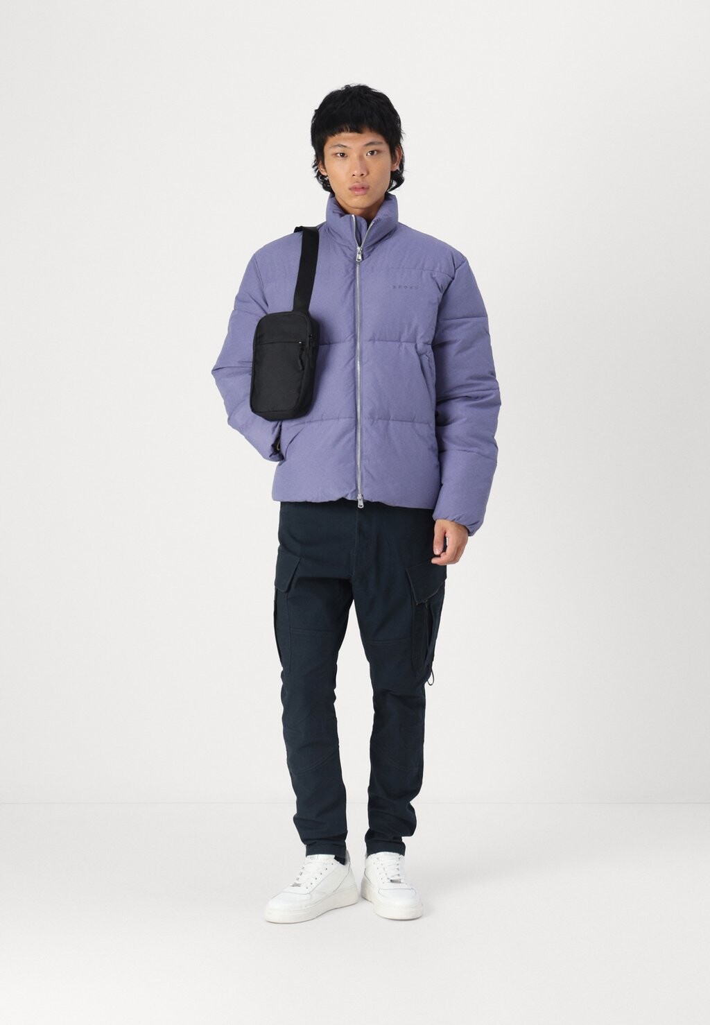 

Зимняя куртка PUFFER JACKET UNISEX Edwin, сиреневый