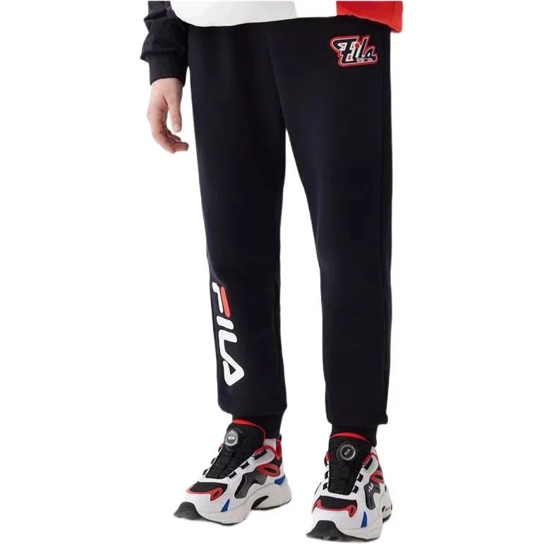 Детские штаны FILA KIDS черные — фото 3