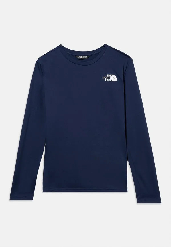 Подростковая футболка унисекс с длинным рукавом The North Face, Summit Navy — фото 3