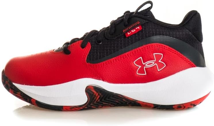 

Кроссовки для баскетбола Under Armour Unisex-Adult Lockdown 7, (600) Red/Black/White