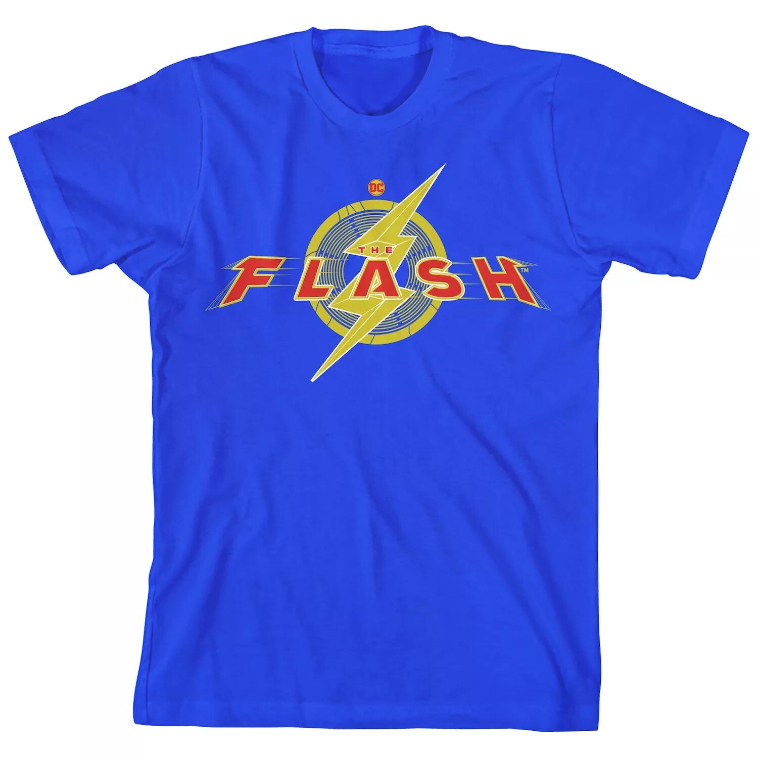 

Футболка с короткими рукавами и логотипом The Flash Movie для мальчиков 8–20 лет Licensed Character