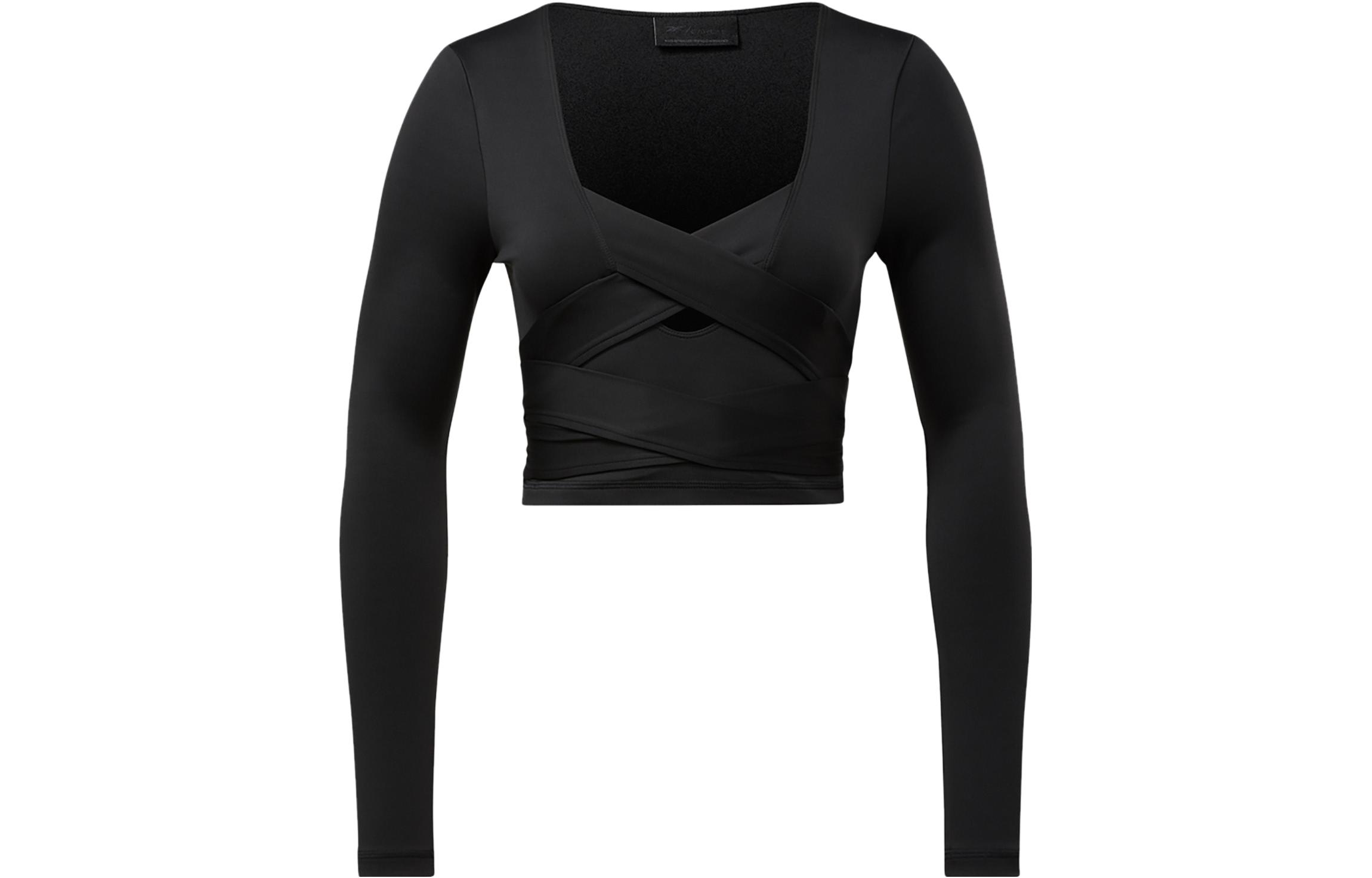 

Reebok Футболка женская черная, Черный, Reebok Футболка женская черная