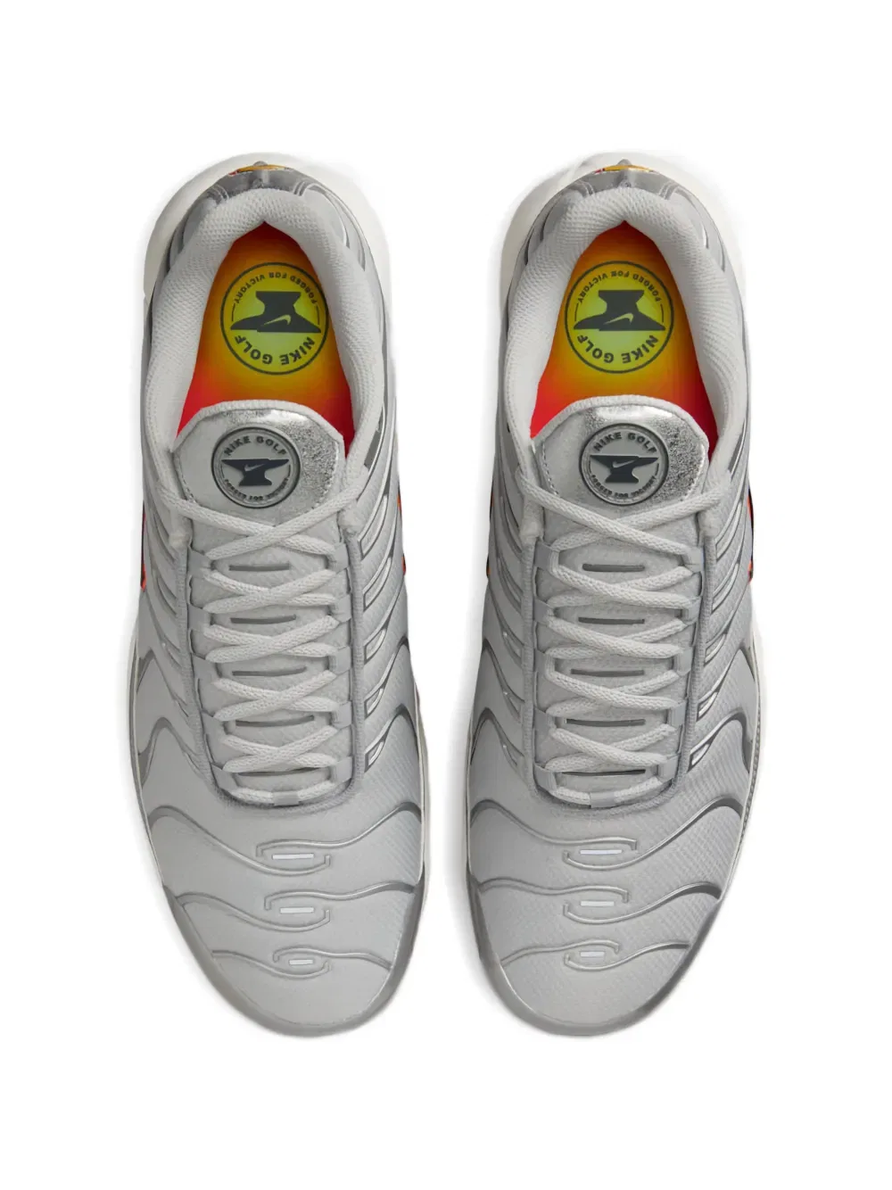 Кроссовки Air Max Plus G на шнуровке Nike, серый — фото 4