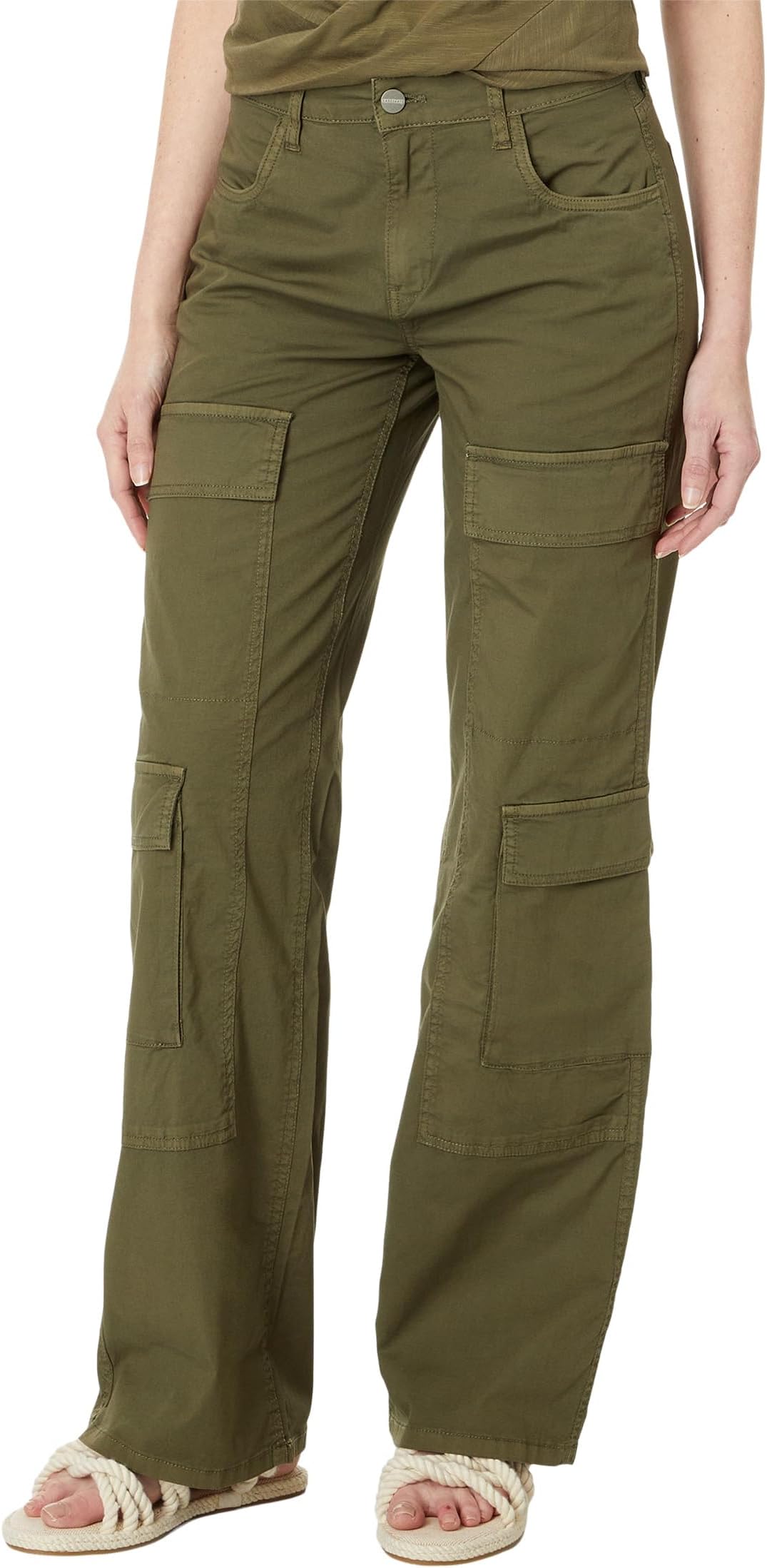 

Брюки Sanctuary Low Slung Y2K, цвет Mossy Green