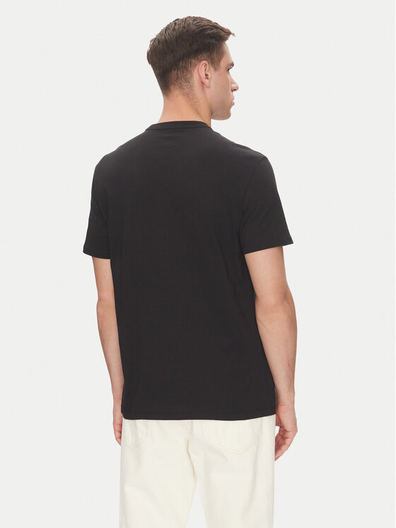 Футболка Calvin Klein Outline Tape Graphic, черный — фото 3