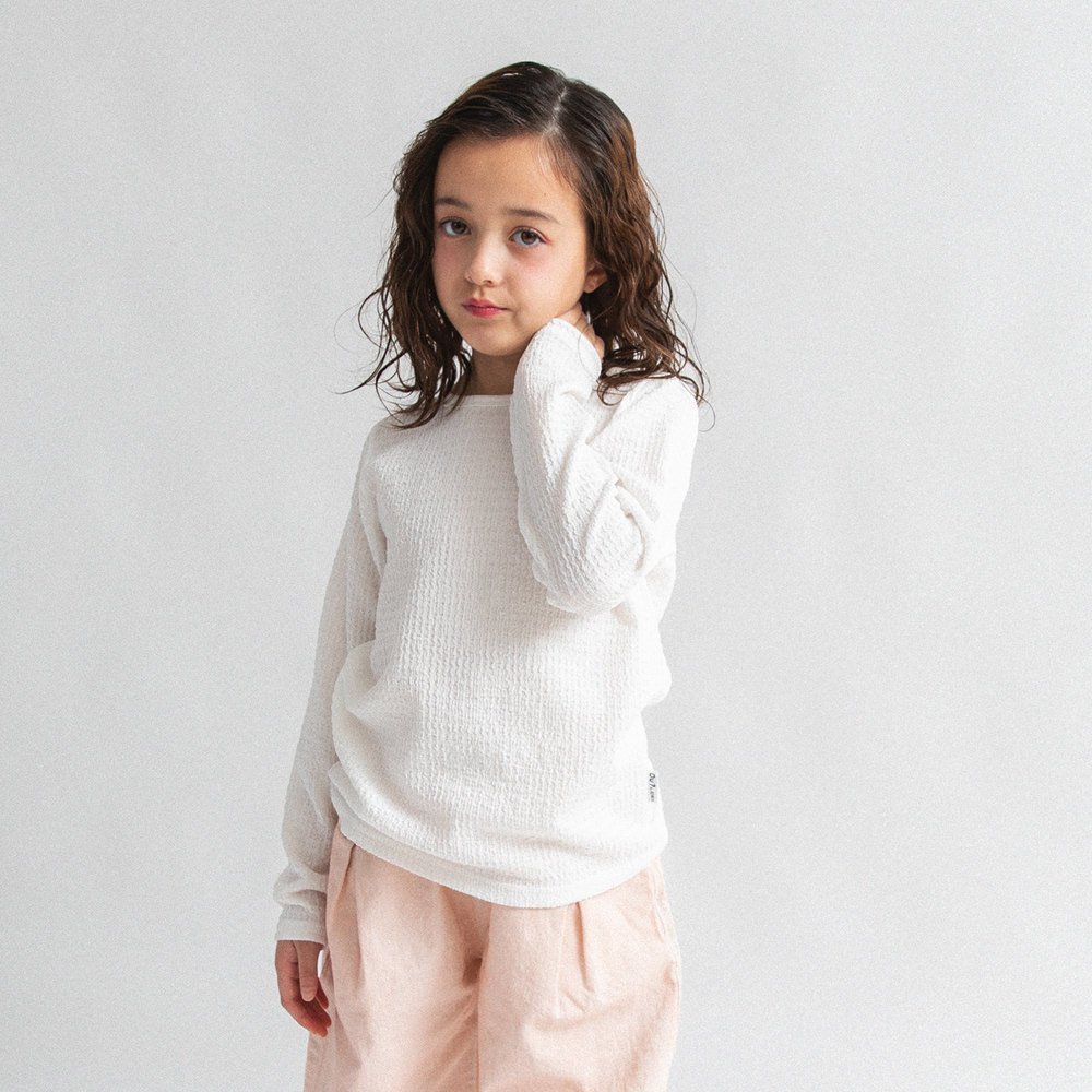 Футболка с длинными рукавами Pokopoko Branshes, off white