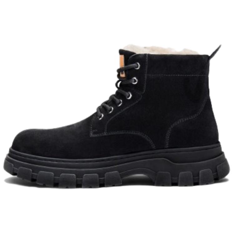 

Короткие ботинки Combat высотой 4,8 см мужские CAMEL, черный