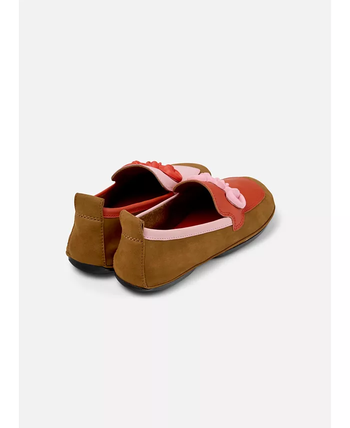 Мокасины TWS Right Nina из нубуковой кожи Camper, коричневый — фото 4