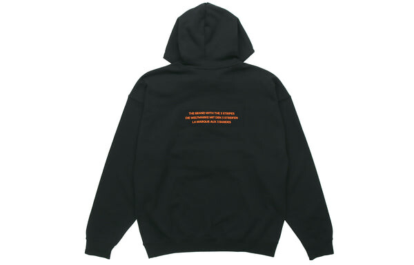 Толстовка adidas originals Big Trfl Logo Men's Black, черный — фото 2