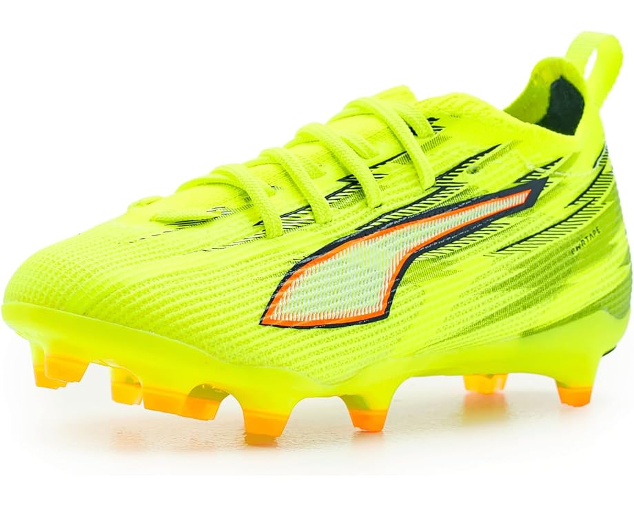 

Детские бутсы Puma Ultra Pro Firm для искусственного покрытия (маленькие дети/дети постарше) PUMA Kids, Yellow Alert/Black/Glowing Red/Lime Squeeze