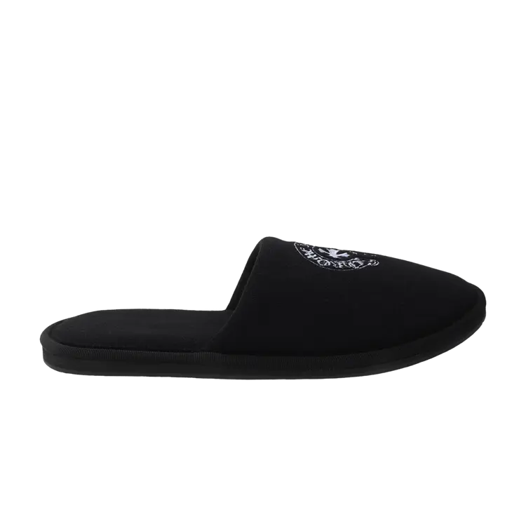 

Шлепанцы Chrome Hearts Hotel Slippers Black, черный