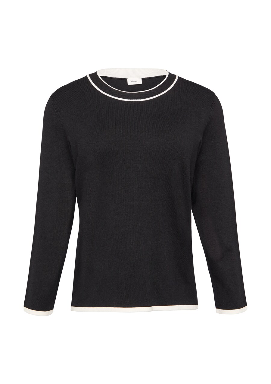 

Свитер s.Oliver BLACK LABEL, черный