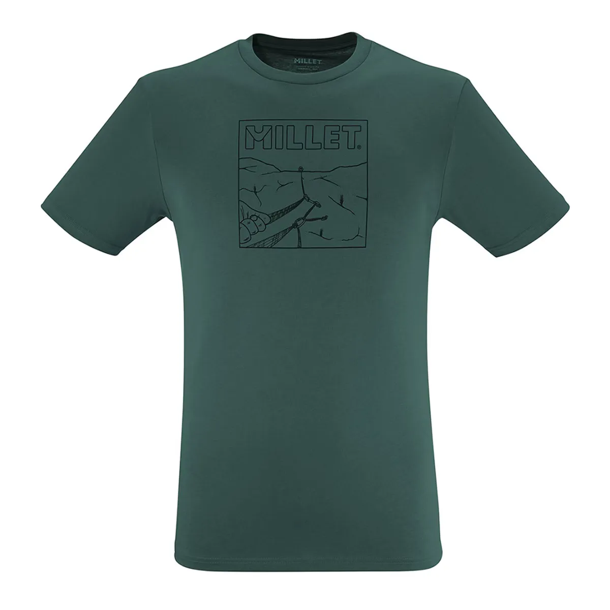 

CIMAÏ CLIMB TS SS M Мужская футболка Millet, зеленый