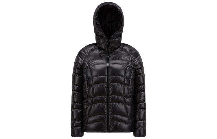 

Пуховик женский черный Moncler