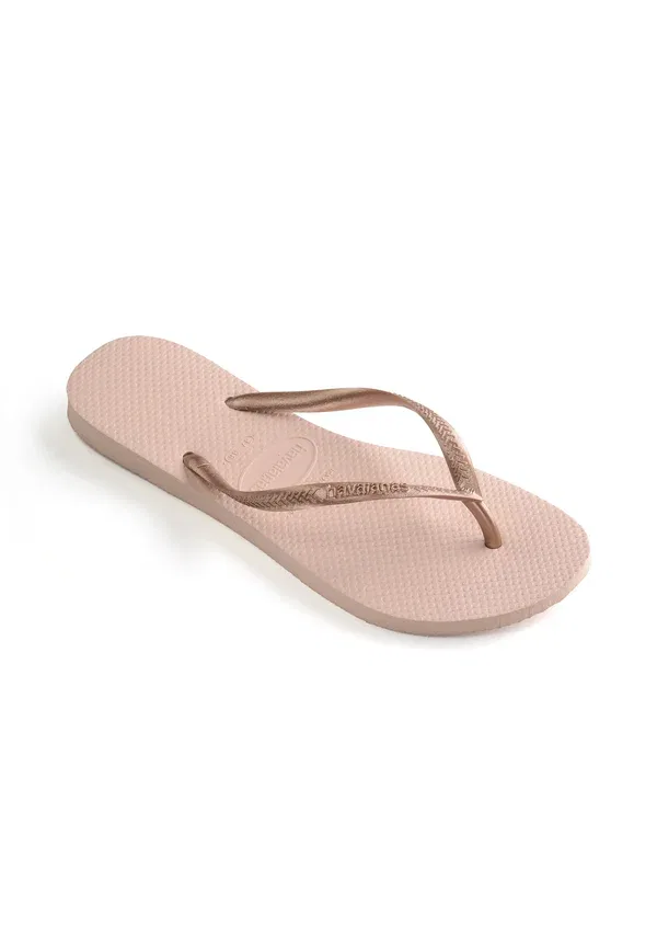 Шлепанцы Havaianas Slim, цвет балетный розовый — фото 3
