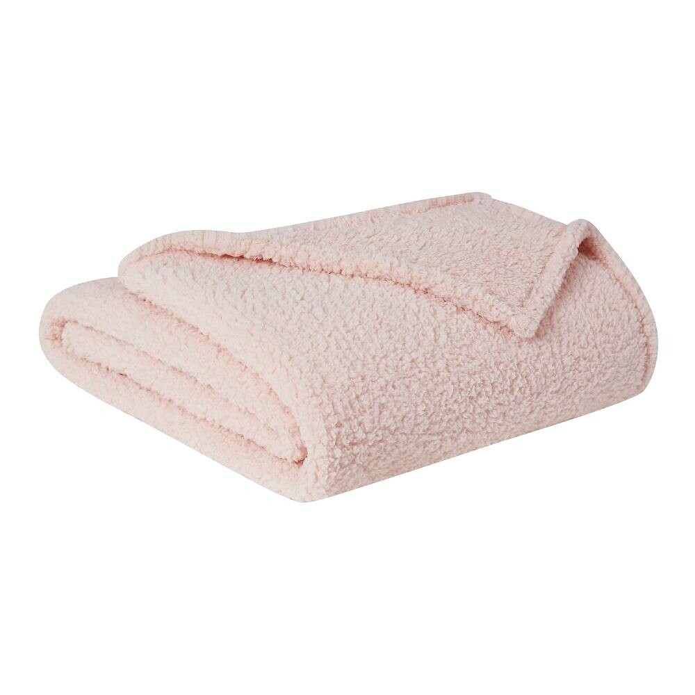 

Одеяло из шерпы Brooklyn Loom Marshmallow, цвет Blush