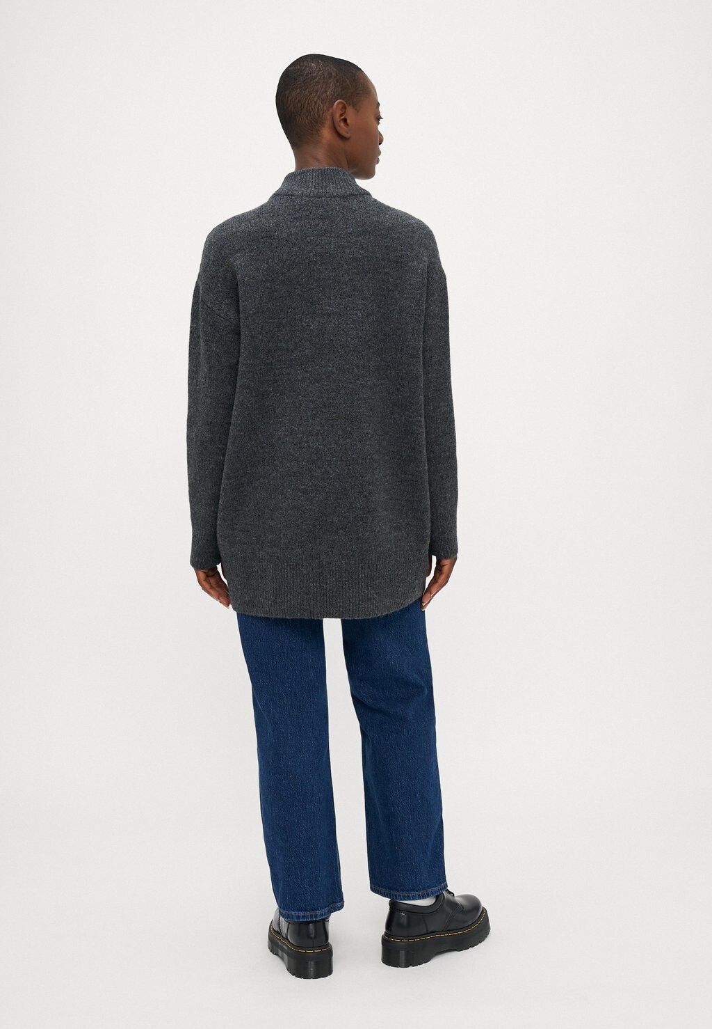 

Джемпер VMIRIS HIGHNECK Vero Moda Petite, серый