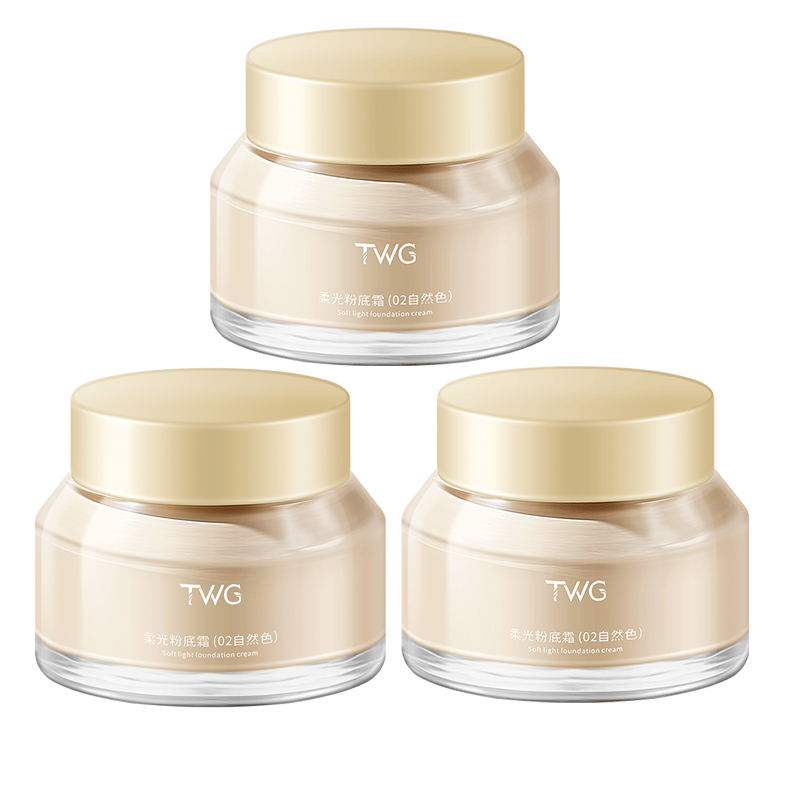 

Крем-тональная основа Soft Light с контролем жирного блеска, натуральная, стойкая матовая и сияющая TWG