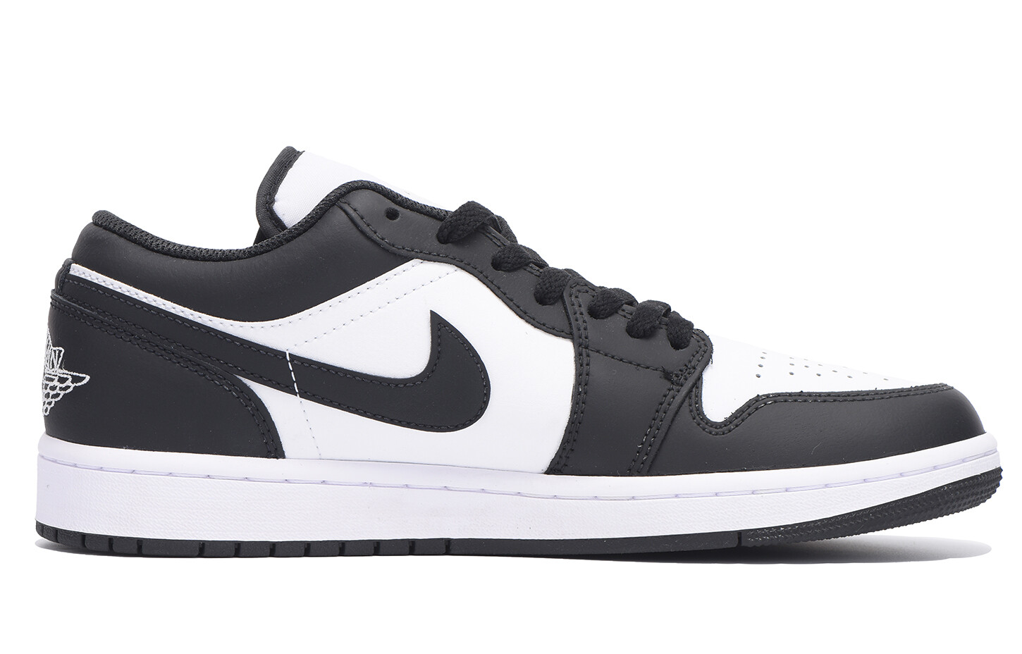 Кроссовки Air JORDAN 1 Vintage Basketball Shoes Men Low-Top Black White — фото 2