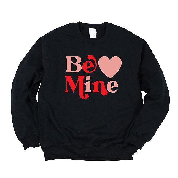 

Свитшот Be mine heart bold Simply Sage Market, Midnight