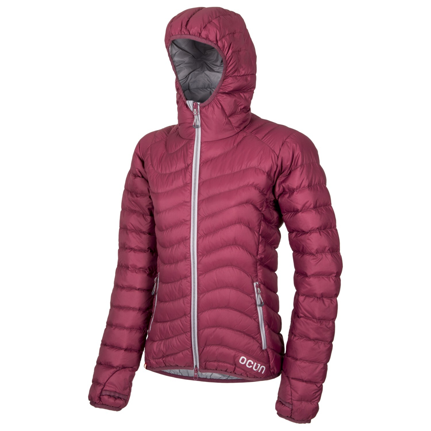 

Пуховик Ocun Women's Tsunami Eco, цвет Rose Maroon/Silver Sconce