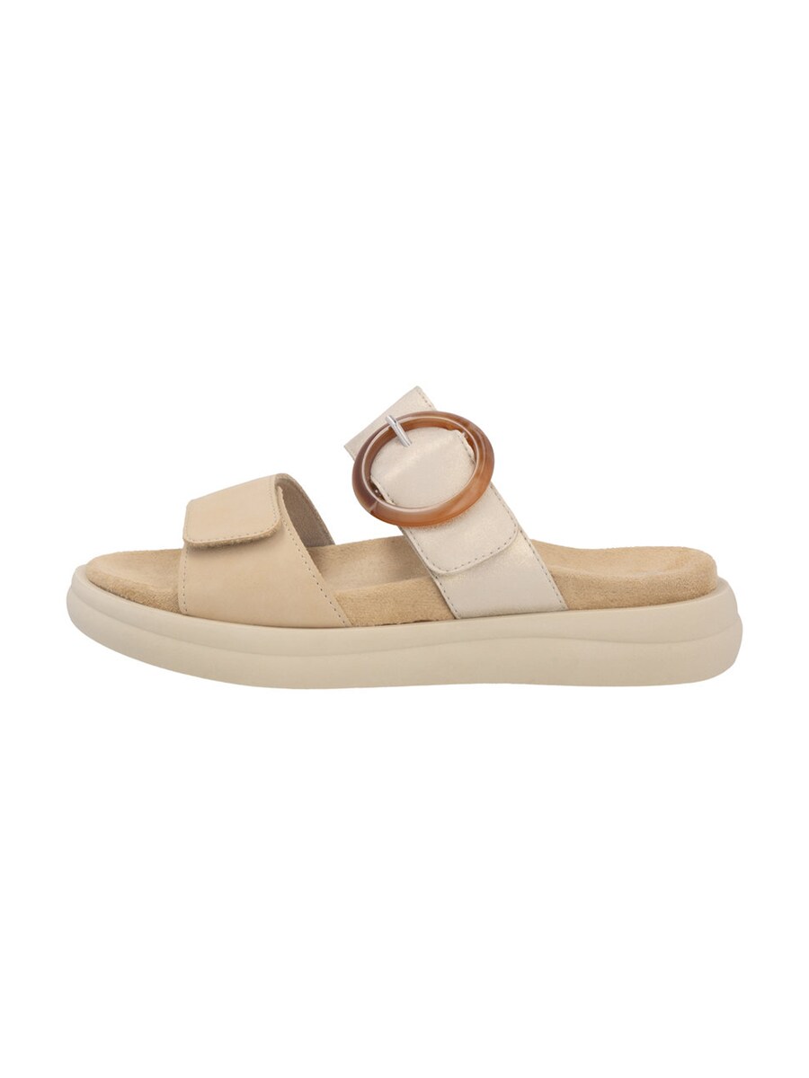 Мюли REMONTE, цвет Cream/Light beige — фото 3