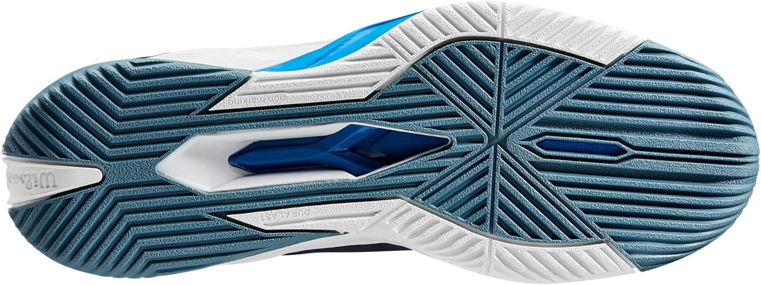 Мужские кроссовки Wilson Rush Pro 4.0, белый/темно-синий — фото 3