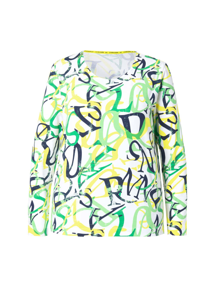 

Лонгслив LAURASØN Longsleeve, цвет kiwi