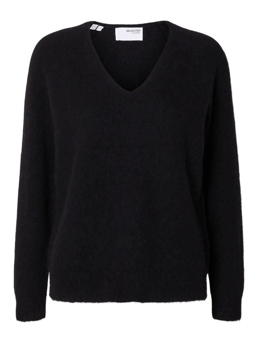 

Базовый свитер SELECTED FEMME Sweater SLFLulu, черный