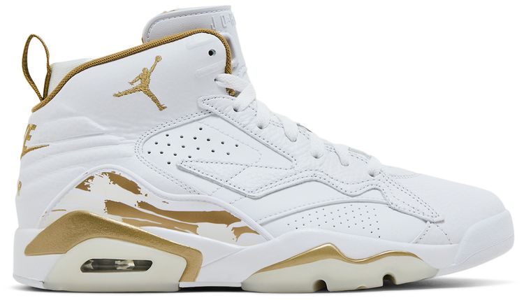 

Кроссовки Air Jordan Jordan MVP 'White Metallic Gold', белый