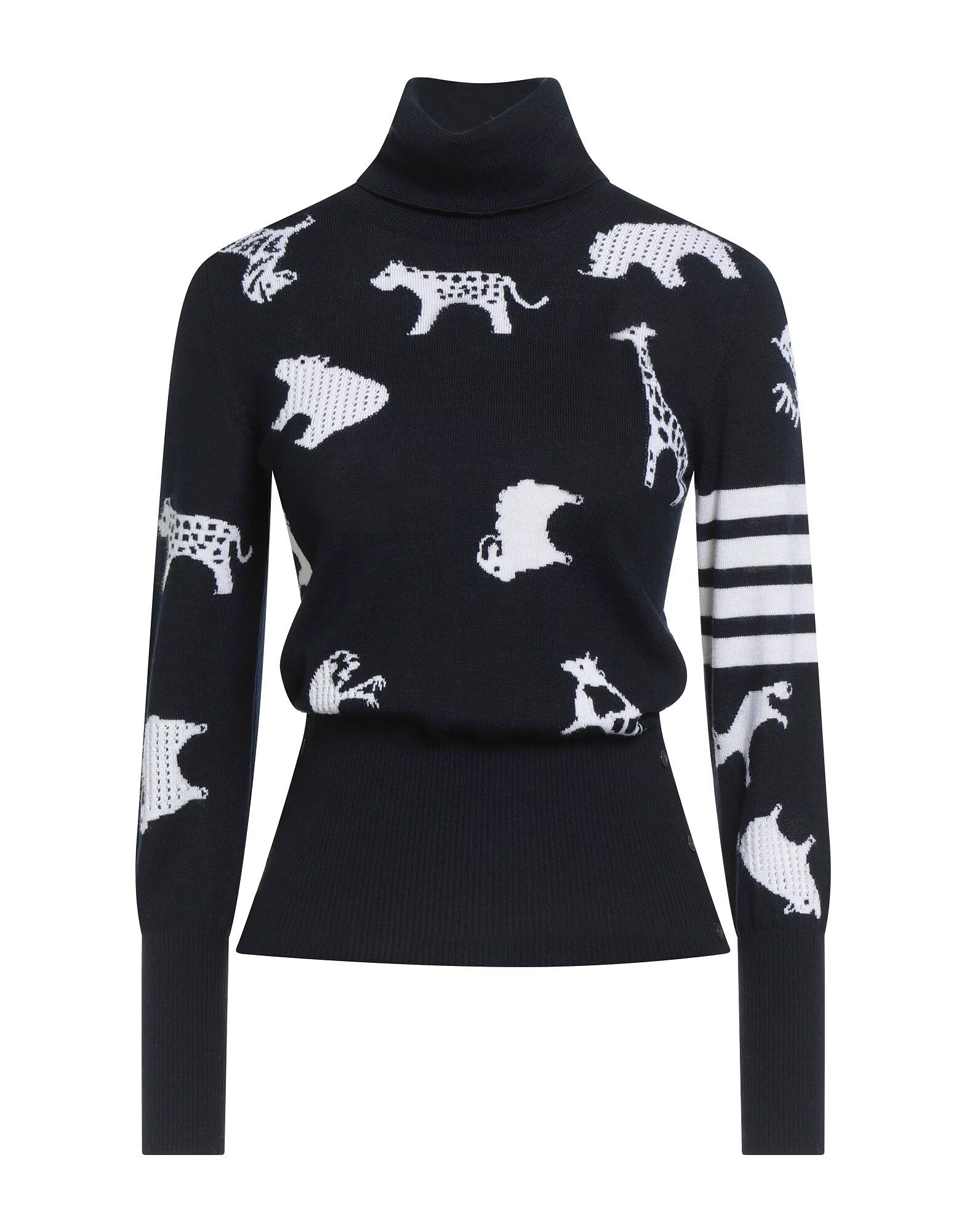 

Водолазка Thom Browne, полуночно-синий