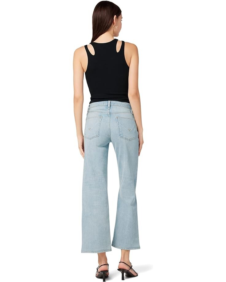 

Джинсы Hudson Jeans Rosie Wide Leg Ankle in Memory, цвет Memory