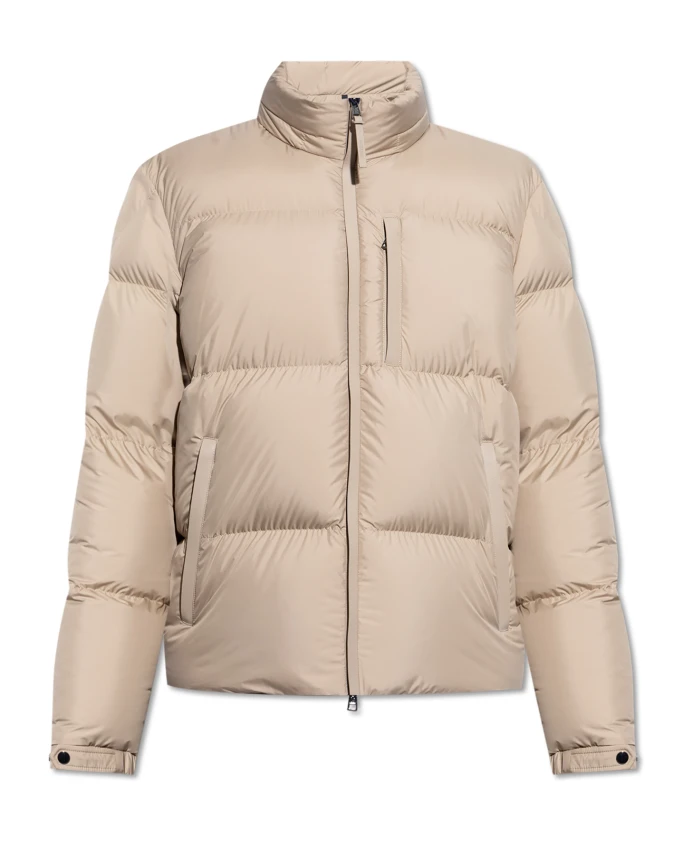 

Пуховик специальный Moncler, бежевый