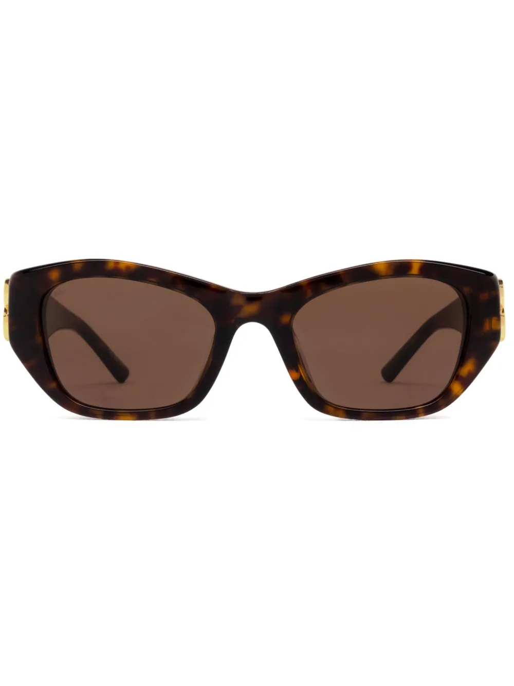 

Солнцезащитные очки Dynasty в квадратной оправе Balenciaga Eyewear, коричневый