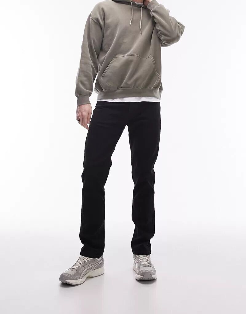 

Черные узкие джинсы Topman