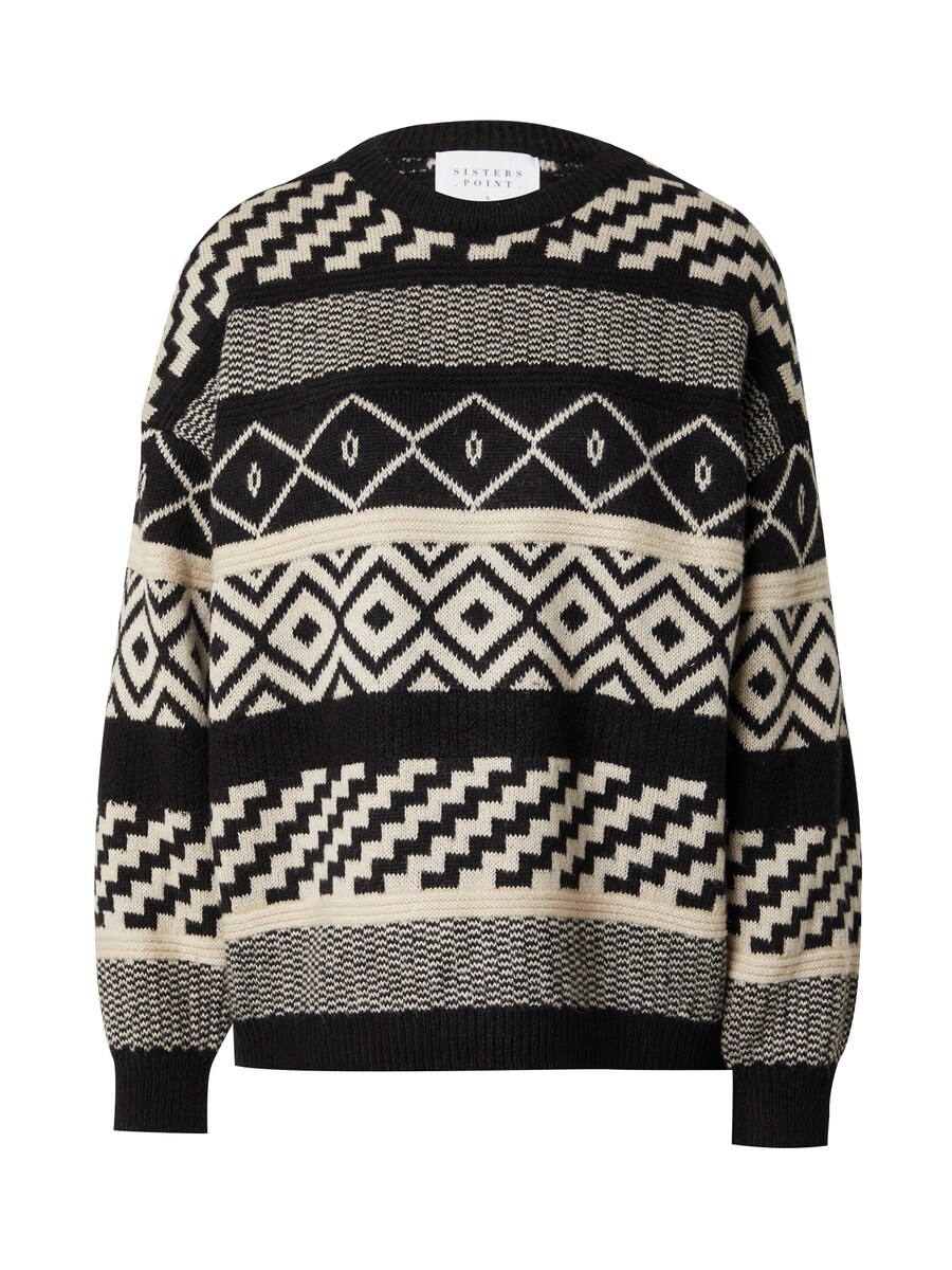

Свитер SISTERS POINT LEISA, цвет Beige/Black