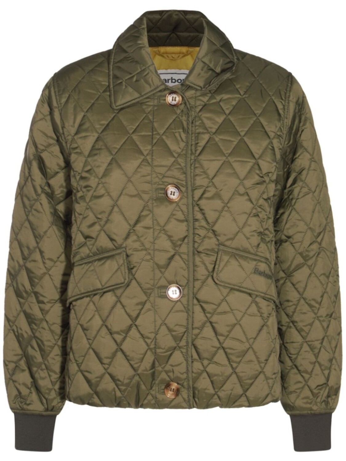 

Стеганая куртка Barbour X Alexa Chung Jamie, зеленый