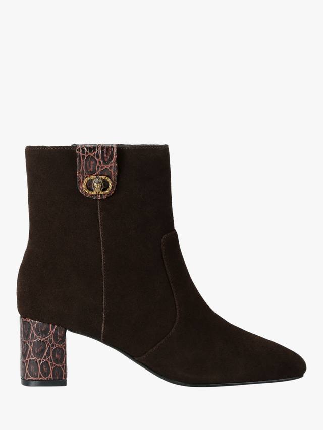 Челси ботинки с отделкой на щиколотке Kurt Geiger London, Brown