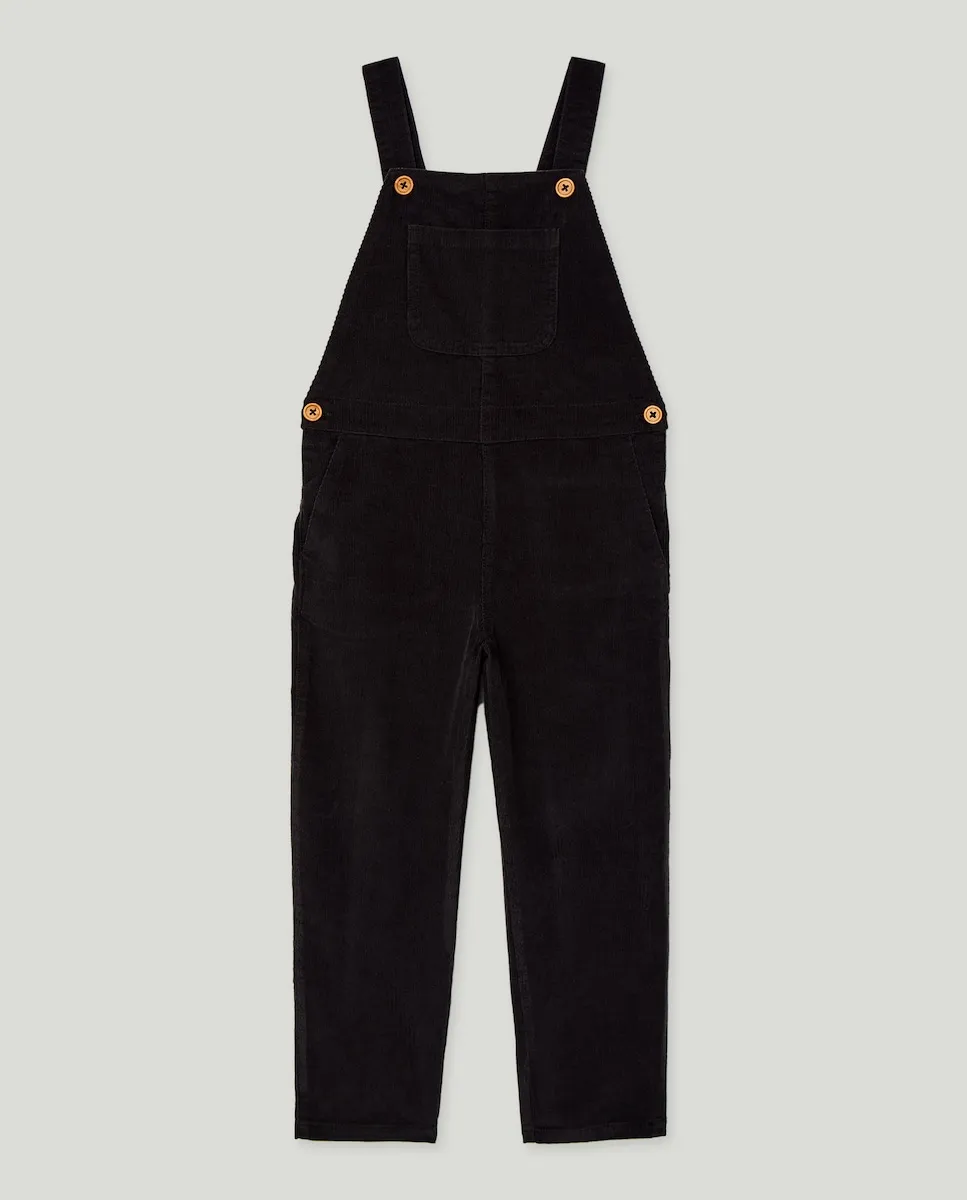 

Детский длинный комбинезон из микровельвета хлопок Coconut El Corte Inglés, антрацитовый