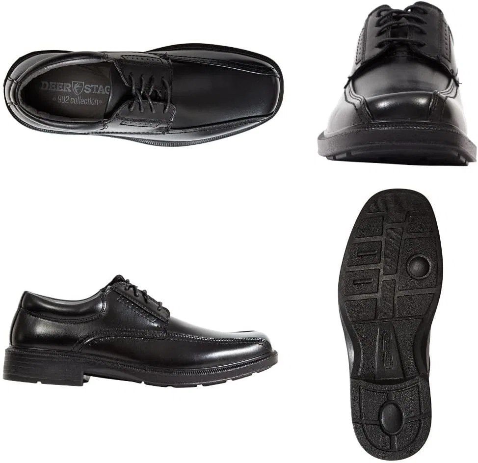 Туфли Deer Stags Mens Wllmsb-Vega-blk Formal Oxford Wedding Business Office Prom, Black — фото 2