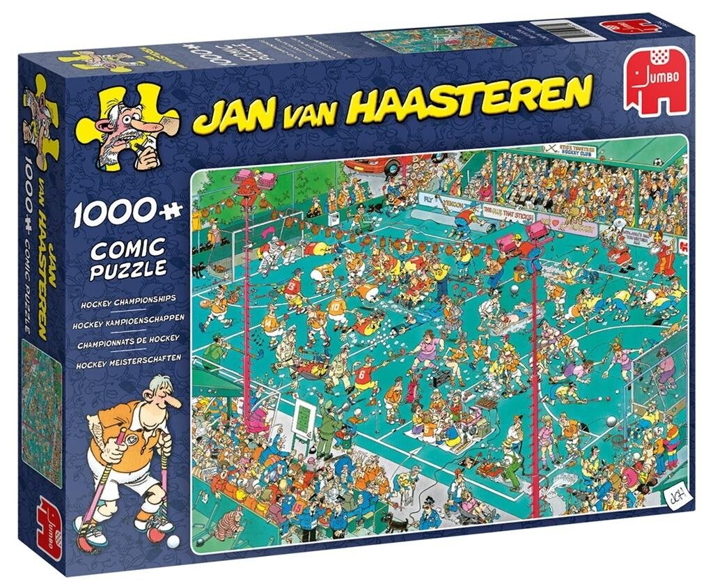 

Пазл Jumbo, Чемпионат мира по хоккею с мячом в Хаастерене, 1000 шт.