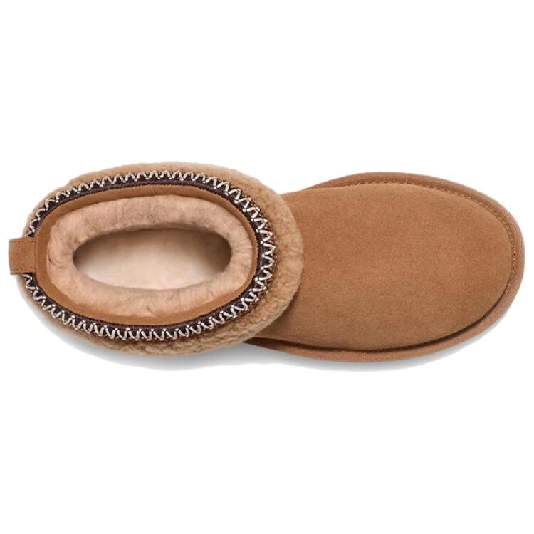 Сапоги женские UGG короткие, коричневый — фото 4