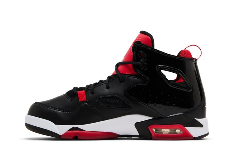 Кроссовки Jordan Flight Club 91 GS 'Bred', черный — фото 3