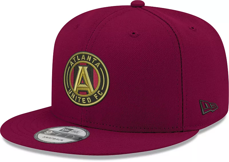 

Красная регулируемая кепка New Era Adult Atlanta United 9Fifty Snapback