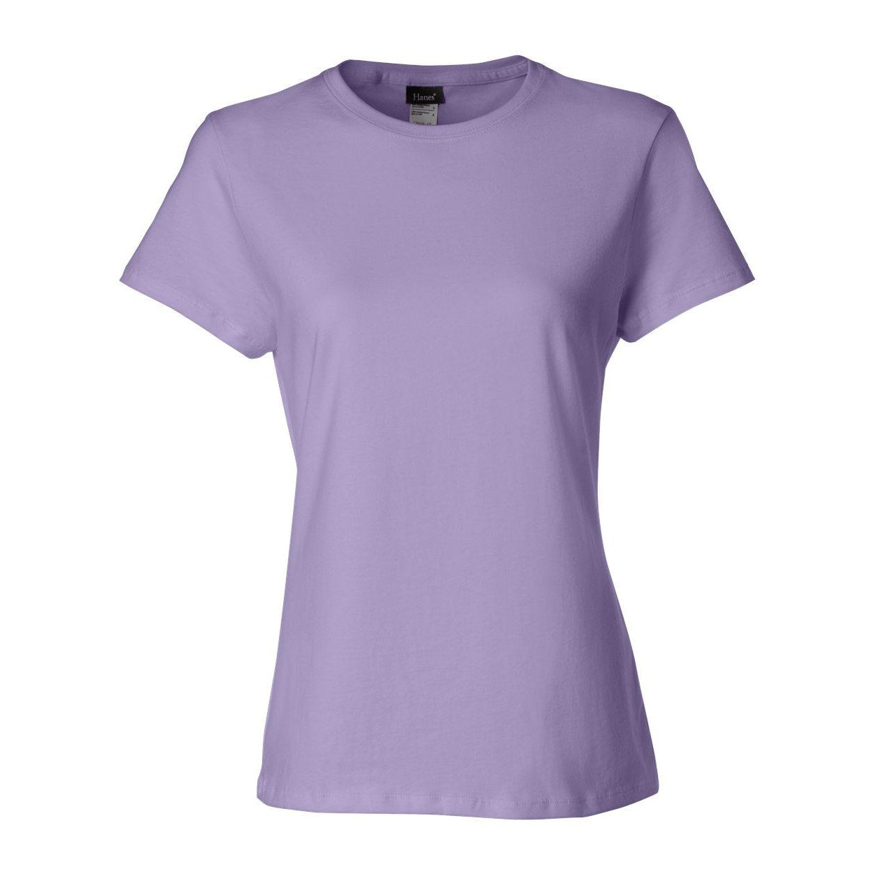 

Хлопковая футболка Hanes Perfect-T, лавандовый
